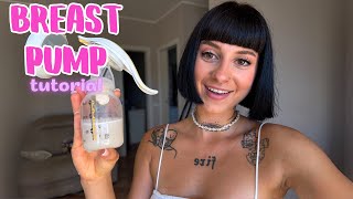Breastfeeding & Pump Guide How To Use Manual Breast Pump Step By Step Pump With Me