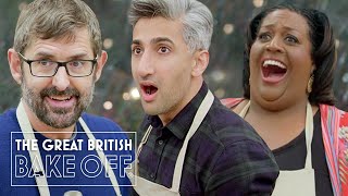 Amazing Celeb Bake Off Disasters & Triumphs Ft. Alison Hammond, Tan France, Louis Theroux & More