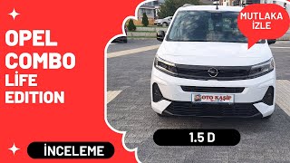2024 Opel Combo Life 1.5 D Edition Ailelerin Yeni Favorisi Mi?
