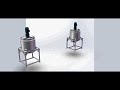 Video 1T mixing tank installment of shampoo lotion mixing blending tank,stirring equipment