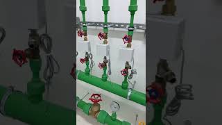 Water Meter Room Ppr Booster Line Pressure Guage