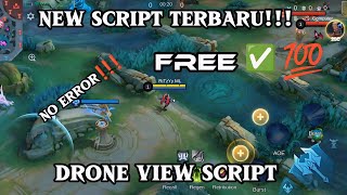 New Update Script Drone View X1 - 4 - X5 Patch Obsidia Terbaru Mlbb Scrpt Work All Grafiks