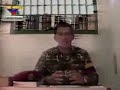 Chavez en la cárcel de Yare entrevistado por Rangel el 30 agosto 1992