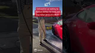 Cold Weather Car Washing