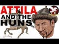 Attila and the Huns (Fall of the Roman Empire) Origin of the Hun Empire explained