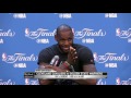LeBron James reaction on Klay Thompson saying &quot;I guess he got...