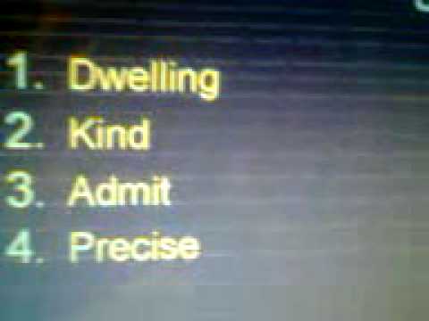 D.ed Cet English - Synonyms 1 - .3gp