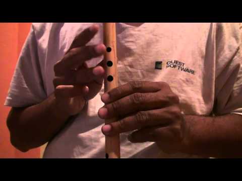 Hindi song on flute - Panna ki tamanna hai ke Heera mujhe mil...