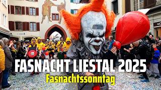 Fasnacht Liestal 2025 Fasnachtssonntag Umzug Fasnachtsumzug Switzerland