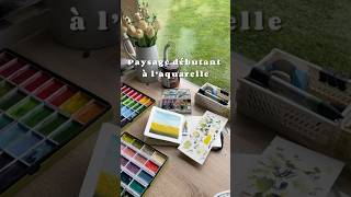 Paysage Pour Débuter À Laquarelle