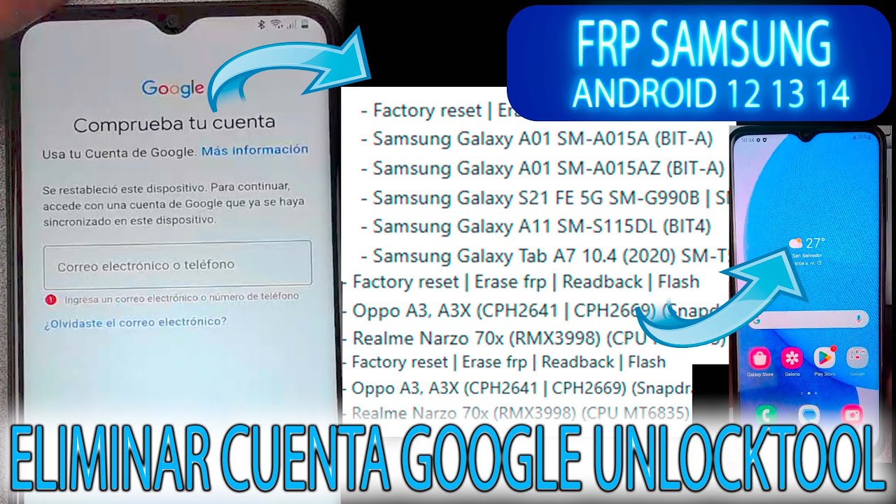 FRP BYPASS SAMSUNG OPPO REALME VIVO REMOVE GOOGLE ACCOUNT FRP BYPASS SAMSUNG OPPO REALME VIVO REMOVE GOOGLE ACCOUNT