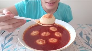 Asmr Yumurta Çorbasi Eati̇ng Show Sude Asmr