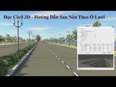Học Civil 3D - Hướng Dẫn San Nền Theo Ô Lưới