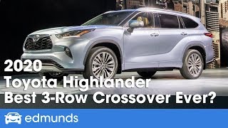 2020 Toyota Highlander First Look Debut