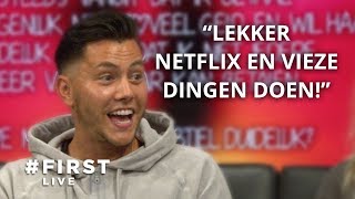 JORDEN (Ex On The Beach) en BOBBIE BODT geven LIEFDESADVIES #FIRST LIVE