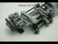 LEGO Radial Engine In Motion on a 4 Speed Transmission
