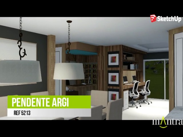 Iluminação residencial - Sketchup by mAntra