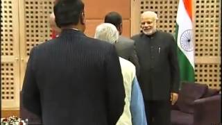 Pm Modi Meets A Delegation Of The Madhesi Leaders In Kathmandu, Nepal