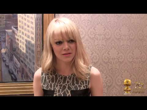 Emma Stone: being a cartoon cavewoman in The Croods