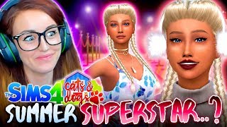 🌟NEW HOUSE, NEW SUPERSTAR..?🌟 (The Sims 4 CATS & DOGS #34 🏖)