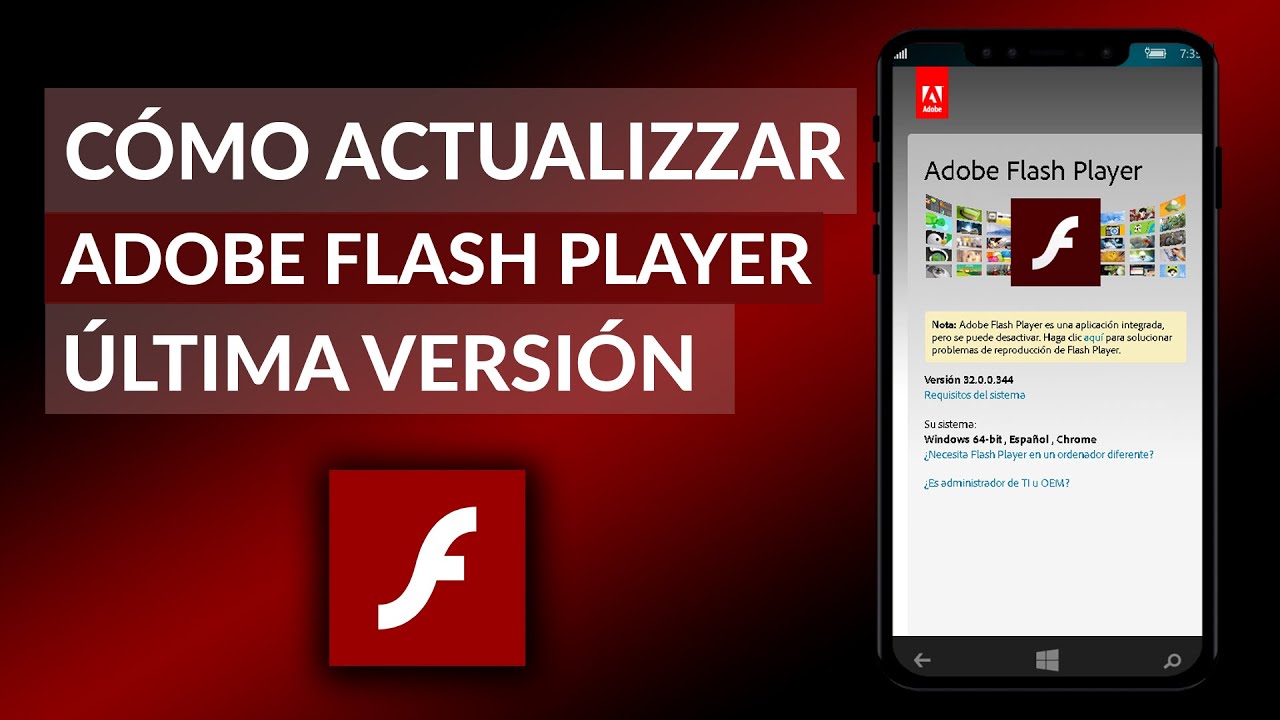 Adobe pide actualizar urgentemente Flash