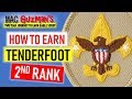 How To Earn Tenderfoot Rank - Scouts BSA