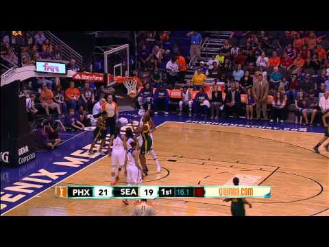 Temeka Johnson's Perfect First Half Performance!