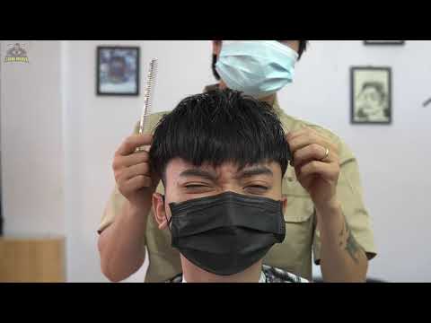 Cắt Kê Lược Nuôi Lại Kiểu Tóc Layer TƯỜNG BARBER