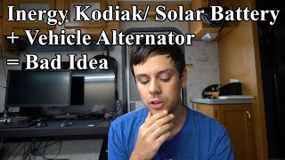 Deep cycle battery or kodiak Charging with an Alternator? Bad Idea. This is Why, and a Solution