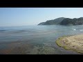 由良海水浴場と白山島