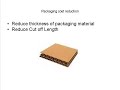reduce packaging