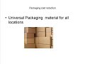 reduce packaging