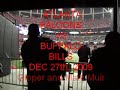 Atlanta Falcons Game Gipper and Mark Muir disc Dogging at Halftime