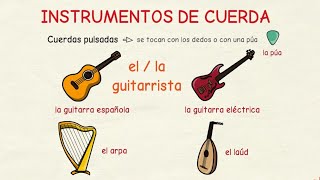 Aprender Español: Instrumentos Musicales (Nivel Avanzado)