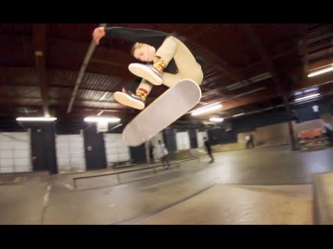 Mega Popped Frontside Flip On Hip!