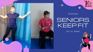 15-minute Aerobic workout for Seniors