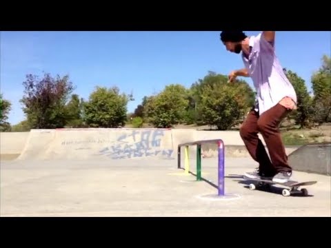 Flatbar fakie 5-0 fakie BIGFLIP OUT!!! With Jeff Fowler