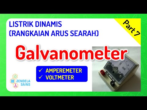 Listrik Dinamis Fisika Kelas 12 • Part 7: Galvanometer Sebagai Amperemeter dan Voltmeter
