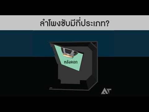 รู้หรือไม่? ซับวูฟเฟอร์มีแค่ 3 ประเภทบนโลกเท่านั้น!! | AT เล่าเรื่องเสียง Ep.3