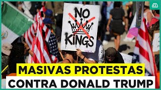 No Kings Realizan Masivas Protestas En Estados Unidos En Contra De Donald Trump