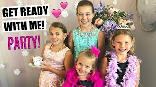 GRWM FOR A FANCY PARTY! FAMILY VLOG GRWM FOR A FANCY PARTY! FAMILY VLOG