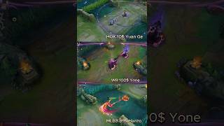Yuan Ge Vs Hanzo Vs Yone