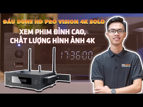Đầu Dune HD Pro Vision 4K Solo // Xem Phim Đỉnh Cao, Chất Lượng Hình Ảnh 4k