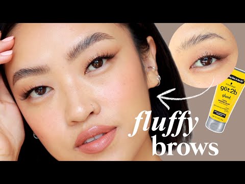 UPDATED FLUFFY BROW TUTORIAL - YouTube