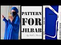 How To Make Two Piece Jilbab |Free pattern #jilbab #pattern #simple #khimar