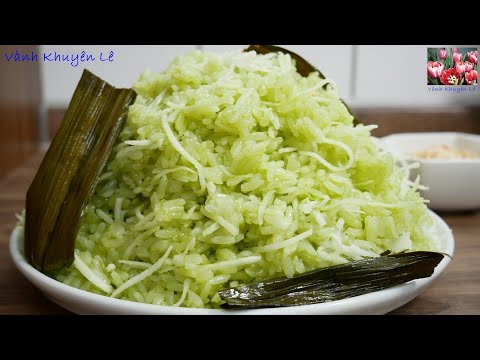 XÔI LÁ DỨA Bí quyết nấu Xôi dẻo mềm thơm ngon không cần ngâm Nếp Nấu Xôi nhanh by Vanh Khuyen