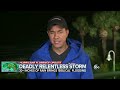 Death Toll Rises As Tropical Storm Florence Moves Further Inland Death Toll Rises As Tropical Storm Florence Moves Further Inland