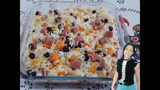 COMO FAZER ARROZ NATALINO, RECEITA FÁCIL PRO NATAL E ANO NOVO
