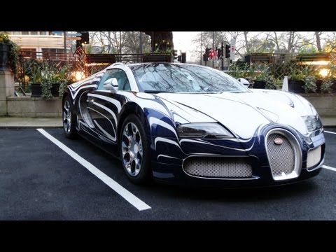 Bugatti Veyron L'Or Blanc At The Dorchester Hotel in London!