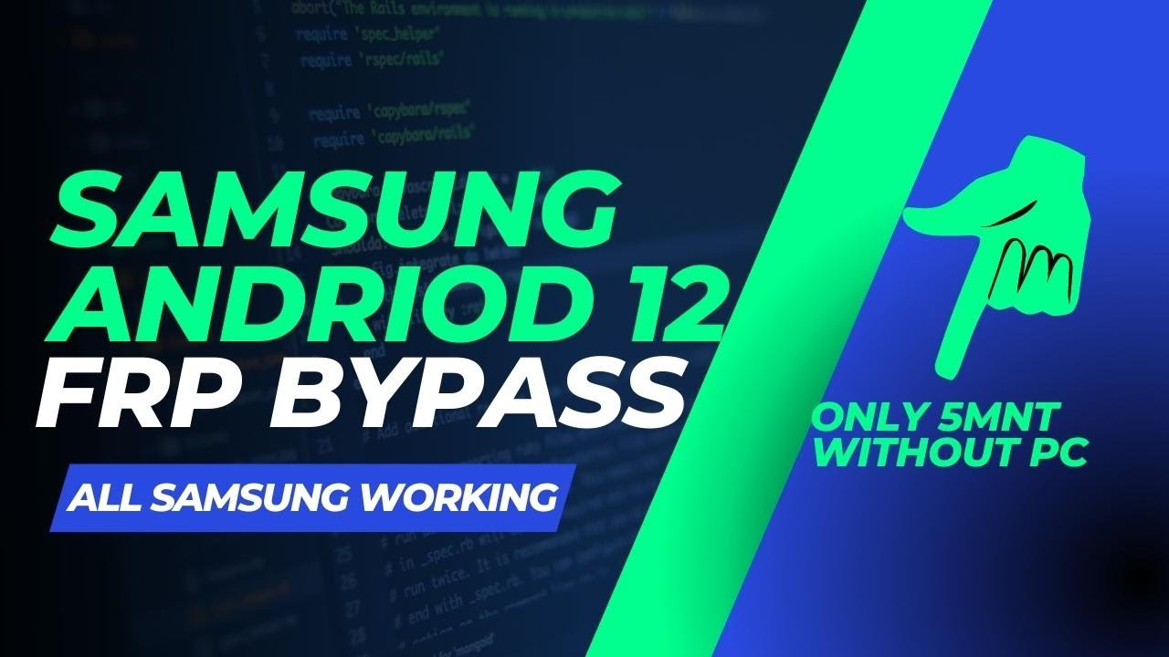 Samsung Andriod 12 FRP Bypass Without PC || All Samsung Samsung Andriod 12 FRP Bypass Without PC || All Samsung